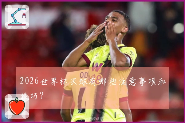 2026世界杯买球有哪些注意事项和技巧？